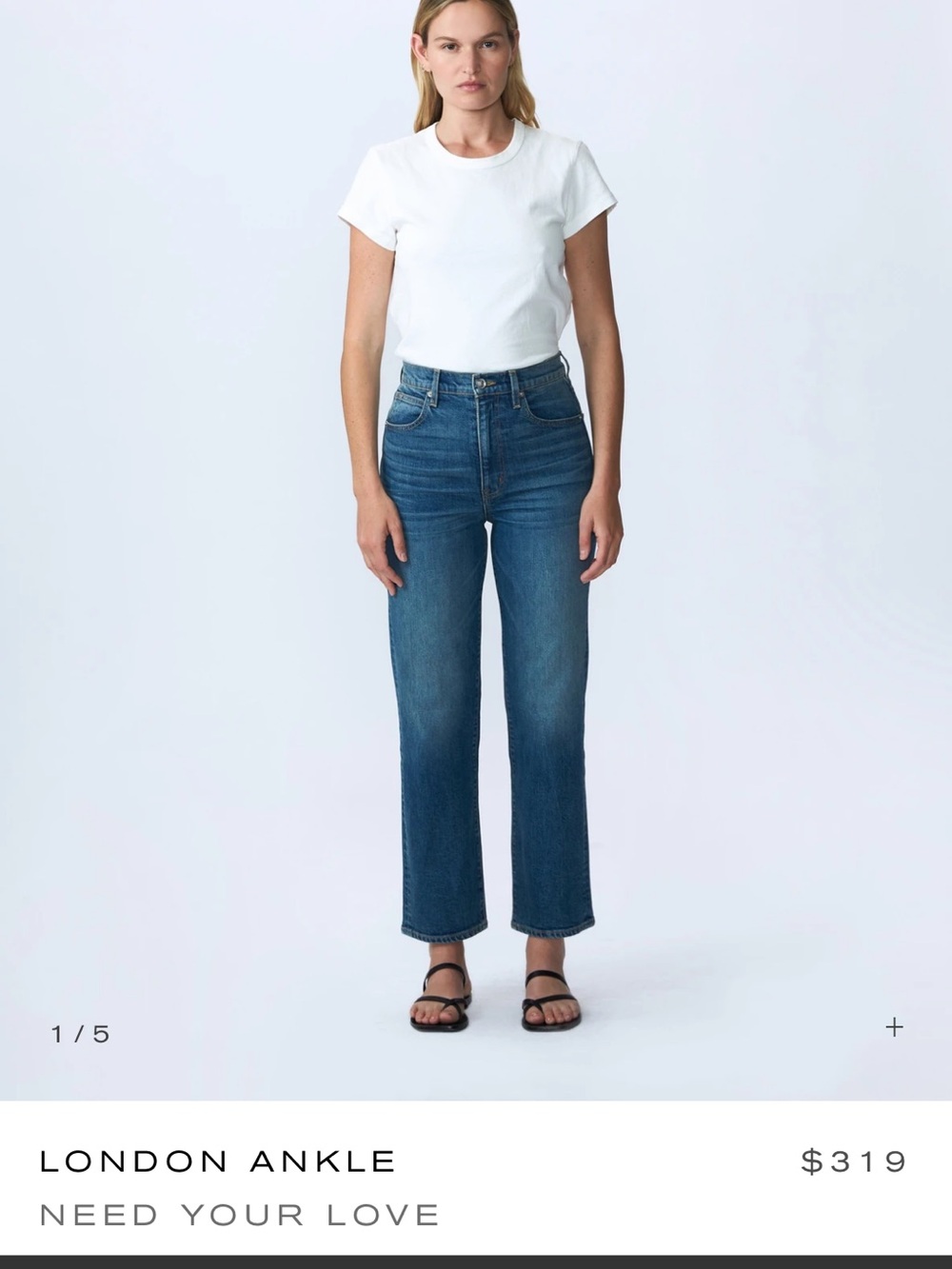 SLVRLAKE London Ankle Jeans - 32